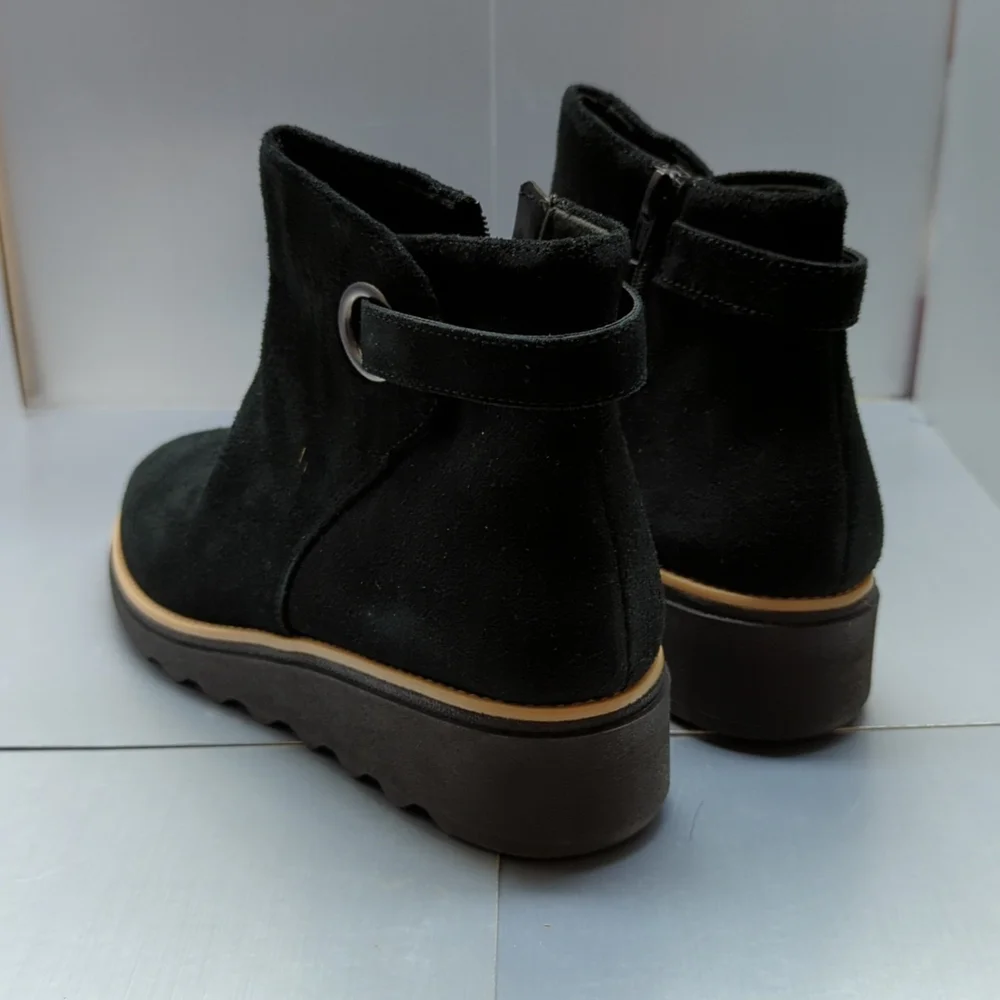 BNWT Clark Addiy Kara Ankle shoes Black / 6M - Picture 5 of 11
